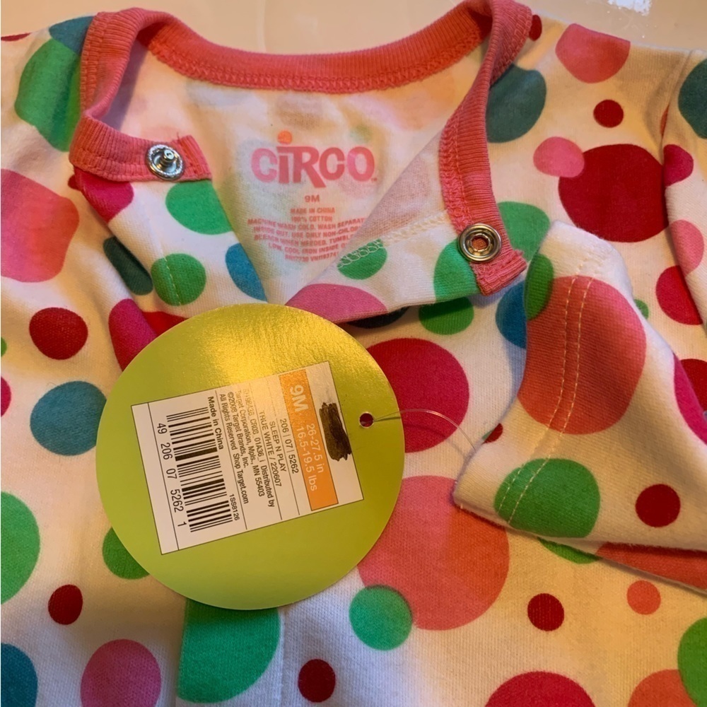 CIRCO outfit bundle Denim overall jumper dress bodysuit sleeper set spring fall - Picture 4 of 12